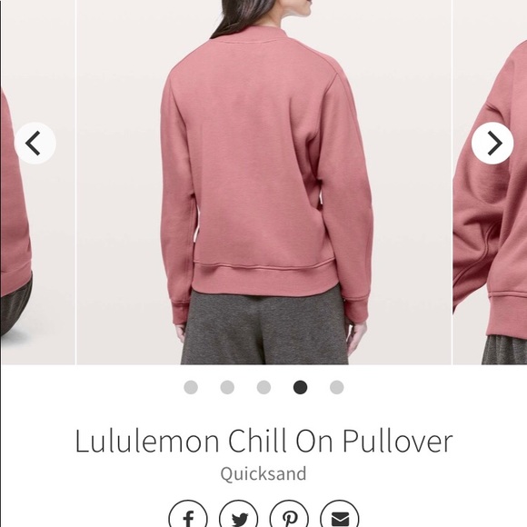 Size 4 Lululemon Sweatshirt Sweater - Picture 7 of 10